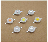 LED 1W 3W Wattage 100 Pieces LED Lighting Diode Headlight Power LED LED Flashlight For Downlight Projector LED Lamp Bulb DIY