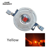 LED 1W 3W Wattage 100 Pieces LED Lighting Diode Headlight Power LED LED Flashlight For Downlight Projector LED Lamp Bulb DIY
