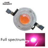 LED 1W 3W Wattage 100 Pieces LED Lighting Diode Headlight Power LED LED Flashlight For Downlight Projector LED Lamp Bulb DIY