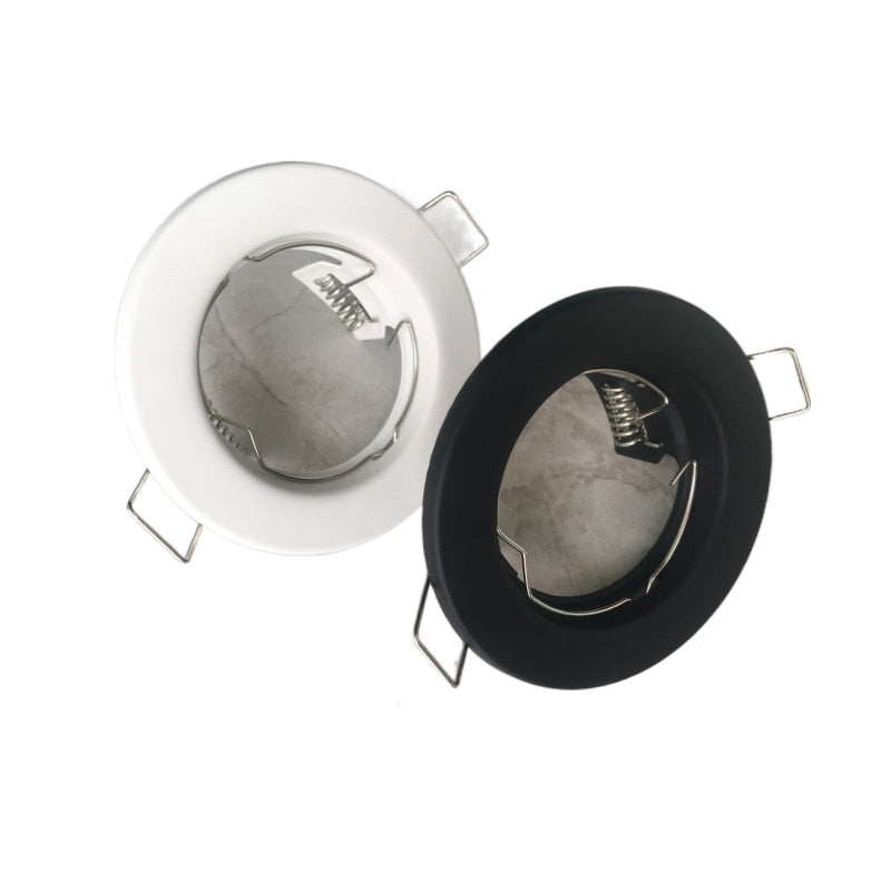 Recessed Ceiling Led Downlight Bulb Replaceable GU10 MR16 Sockets Kit Light Fitting Frame