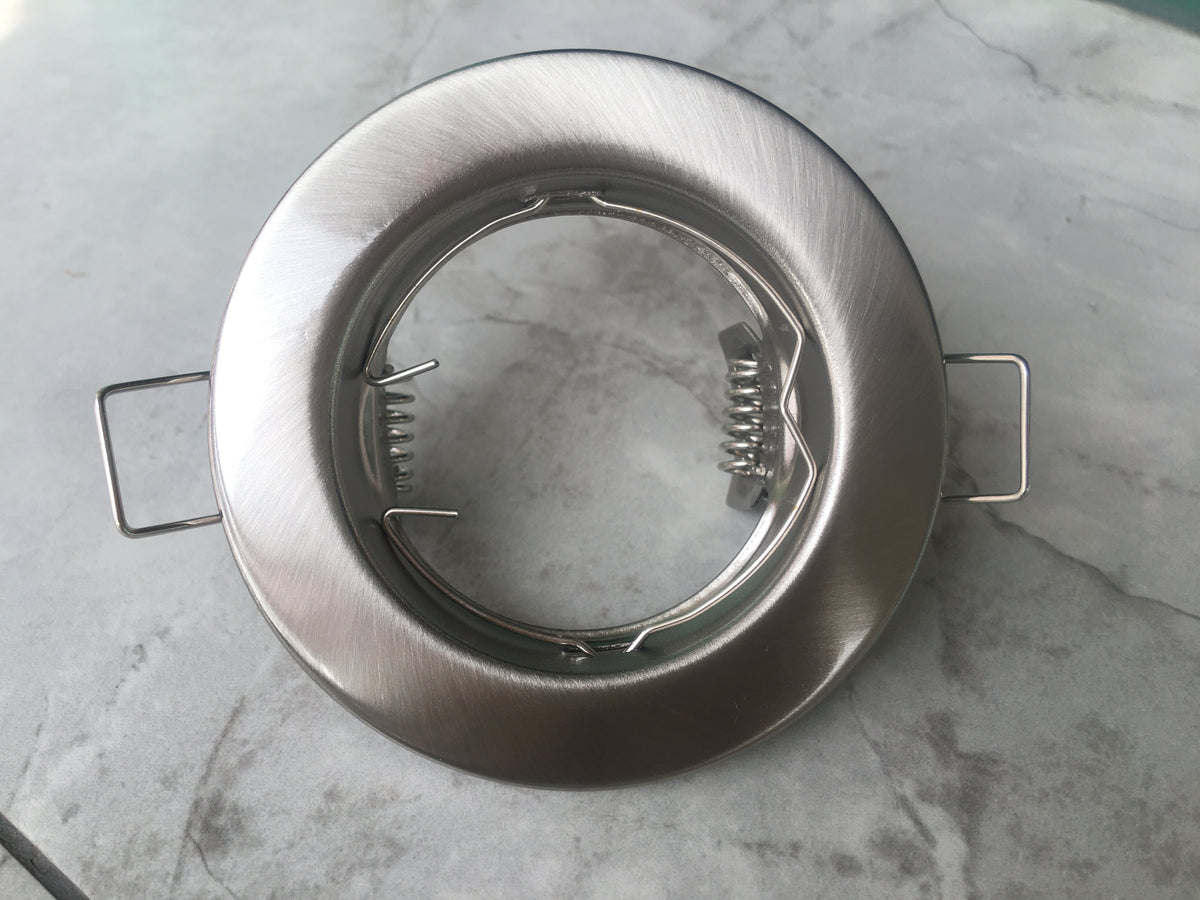 Recessed Ceiling Led Downlight Bulb Replaceable GU10 MR16 Sockets Kit Light Fitting Frame