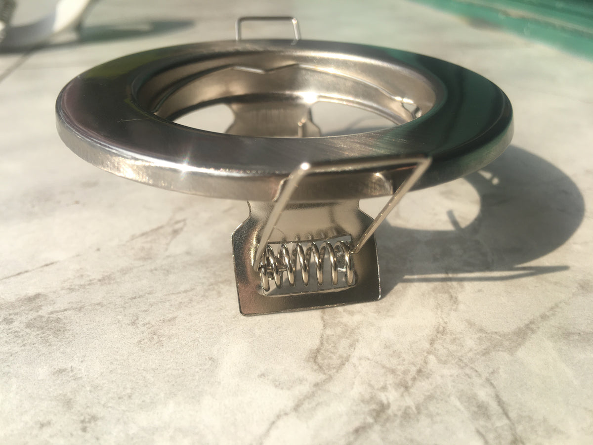 Recessed Ceiling Led Downlight Bulb Replaceable GU10 MR16 Sockets Kit Light Fitting Frame