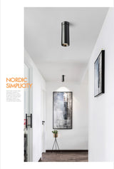 Surface-mounted folding led downlights 360° rotatable cob led ceiling spot lights 10w 15w 20w led lamps lighting