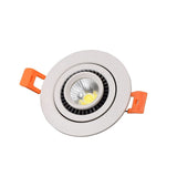 Round 360 Angle Adjustable LED COB Recessed Downlight Black/White 5W 7W 10W 12W 15W 18W LED Ceiling Spot Light Pic Background