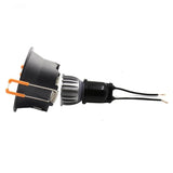  Black Downlight GU5.3/GU10/MR16 E27 LED Bulb 12V 90V-265V Round Square Recessed Frame Ring Changeable 75MM 90MM CE