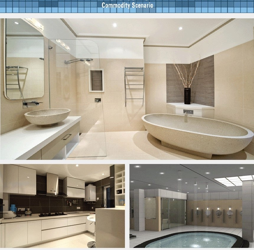 High quality ultra brightness SMD 5730 waterproof led downlight ip65 round 5W 7W 9W 10W 12W 13W 15W 16W round