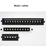 Adjust Ang Dimmable LED Downlight Spot Light Line Light Bar Creative Linear Long Strip 10W 20W 30W Living Room Corridor Recessed
