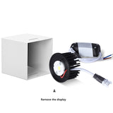 Super Brightness AC 85-230V Square Surface Mounted LED COB Dimmable Downlights 10W 15W 2X10W 2X15W LED Ceiling Lamp Spot Light