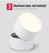 LED Downlight Ceiling Spot lights for Living Lamp 7w 12w 15w Ceiling Lighting For Kitchen Bathroom light Surface mounted