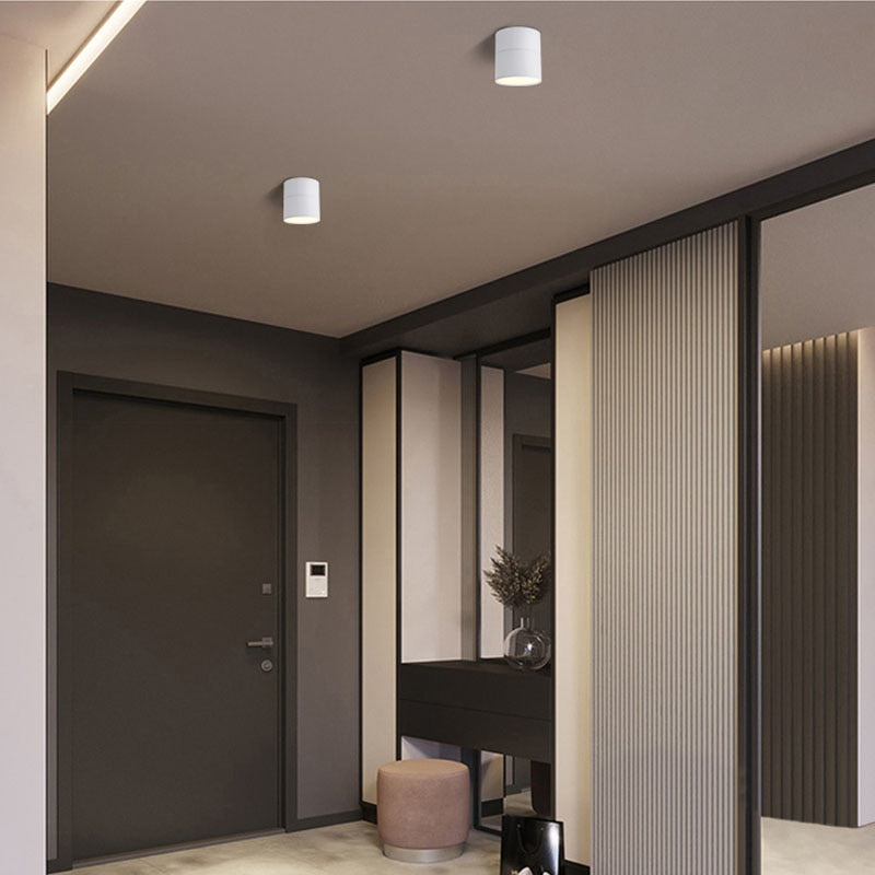 LED Downlight Ceiling Spot lights for Living Lamp 7w 12w 15w Ceiling Lighting For Kitchen Bathroom light Surface mounted