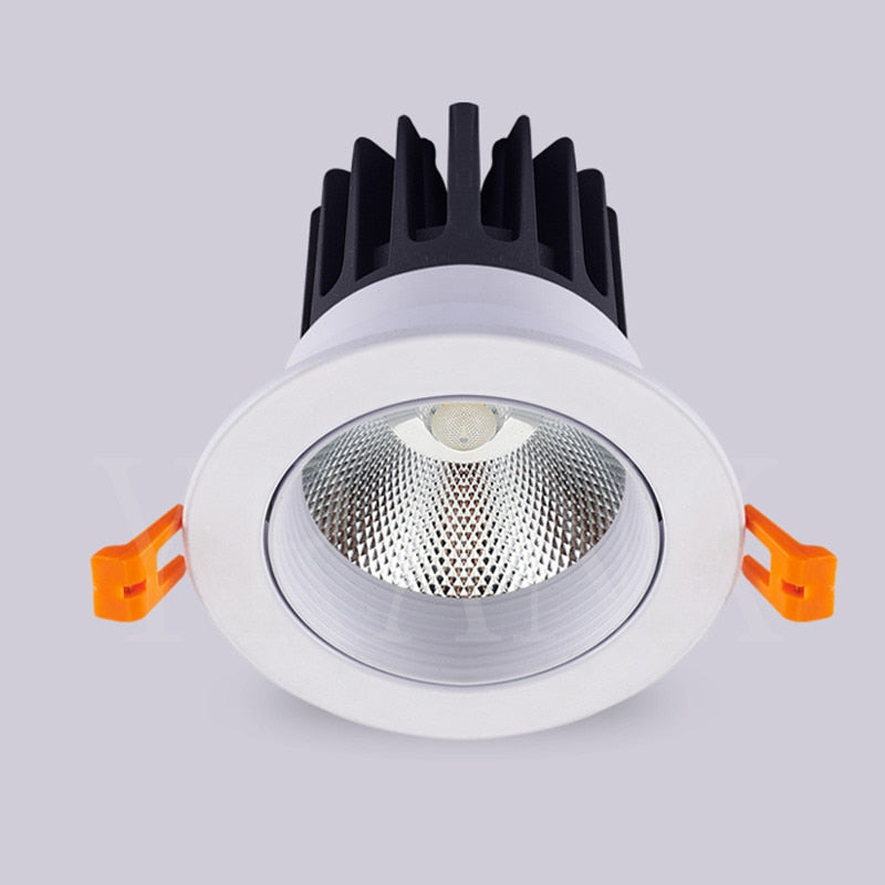 Triac/0-10V/Dali Dimmable Led Downlight COB Ceiling Spot Light 12w 85-265V Ceiling Recessed Lights Indoor Lighting