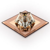 Modern and simple led diamond crystal aisle light corridor light hallway light embedded creative home downlight spotlight