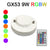 New Arrival RGB +White GX53 Led Bulb 9W 220V AC GX53 Down Light for Ceiling/Cabinet/Wall Lamp Color Changing Lighting Decorated