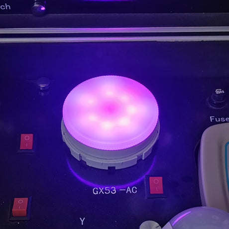 New Arrival RGB +White GX53 Led Bulb 9W 220V AC GX53 Down Light for Ceiling/Cabinet/Wall Lamp Color Changing Lighting Decorated