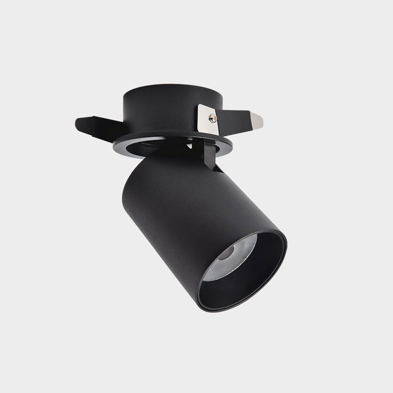 Rotation Foldable Dimmable Led Downlights 9w 12w 15w 90° Cob Recessed Led Ac 220V Ceiling Lamps Indoor Lighting Living Room