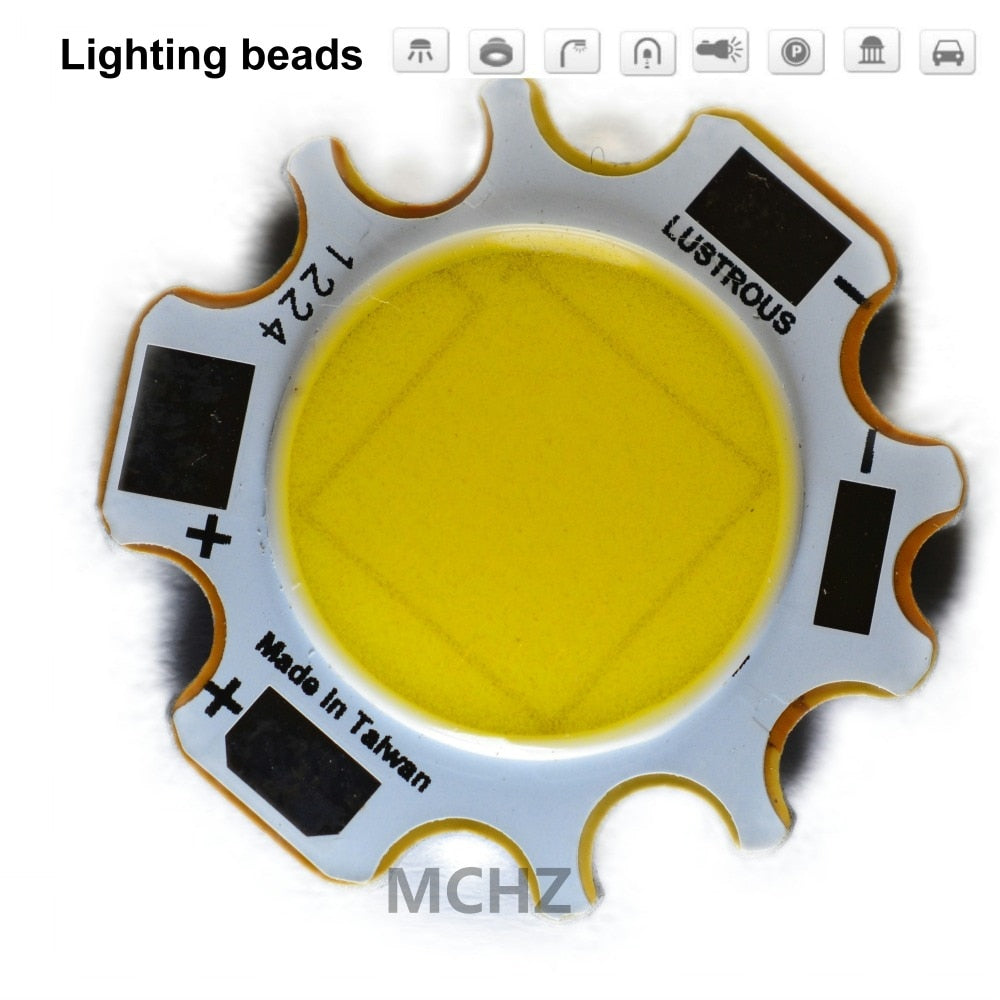 led cob Light Source chip 33V 30pcs COB 20W 600mA Side 12.1MM led Wall Lamps Headlamps Spotlights Ceiling Lights Downlights