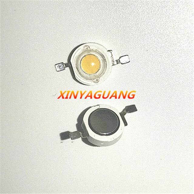 High quality copper bracket LED 1W 3W 3.0-3.6V 110-240LM LED Bulb Diode SMD For DIY LED Floodlight Spotlight Downlight