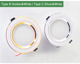 Kaguyahime LED Downlight 18W 15W 9W 5W 3W LED Ceiling Lamp 220V 240V Gold Spot Light Round Recessed Light Warm White Cold White