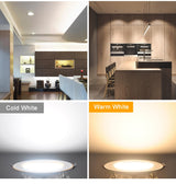 Kaguyahime LED Downlight 18W 15W 9W 5W 3W LED Ceiling Lamp 220V 240V Gold Spot Light Round Recessed Light Warm White Cold White