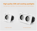 Indoor lighting 7W 10W 14W 20W LED COB SPOT LED downlight dimming AC85-265V warm/natural/cold white embedded LED ceiling spotlig