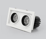 Indoor lighting 7W 10W 14W 20W LED COB SPOT LED downlight dimming AC85-265V warm/natural/cold white embedded LED ceiling spotlig