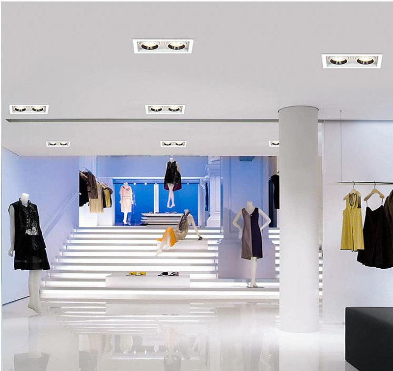 Indoor lighting 7W 10W 14W 20W LED COB SPOT LED downlight dimming AC85-265V warm/natural/cold white embedded LED ceiling spotlig