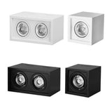 Wit Zwart Hoge Kwaliteit Opbouw Aanpassing Led Cob Dimmable Downlighters 10W 15W 20W 30W led Plafondlamp spot