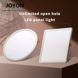LED Panel Light Ultra Thin Recessed Led Downlights 6W 8W 15W 20W 220V 230V Round Square Shape Led Ceiling Panel Lamp