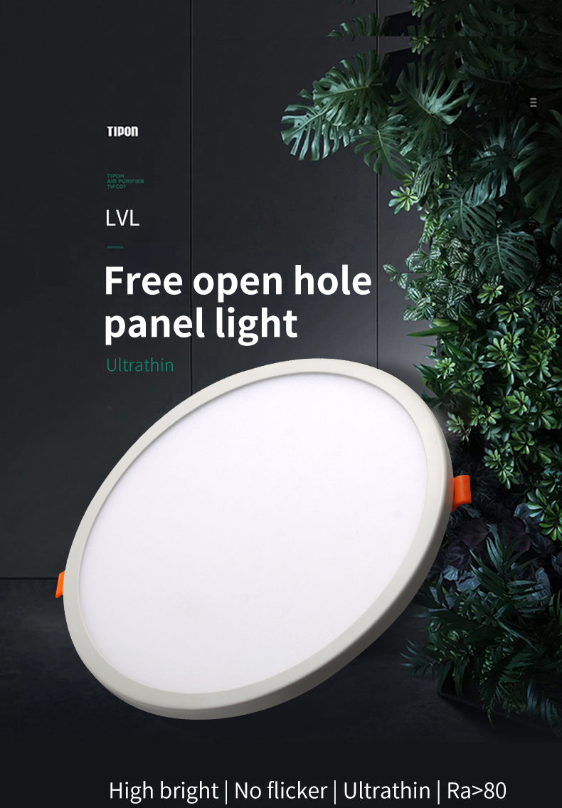 LED Panel Light Ultra Thin Recessed Led Downlights 6W 8W 15W 20W 220V 230V Round Square Shape Led Ceiling Panel Lamp