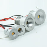 IP65 1W Mini Led Spot Downlight 12Vdc Cabinet Lamp 60D/120 Hotel Decoration Lighting 25mmRecessed Spotlight