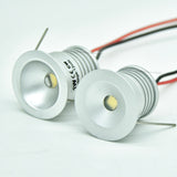 IP65 1W Mini Led Spot Downlight 12Vdc Cabinet Lamp 60D/120 Hotel Decoration Lighting 25mmRecessed Spotlight