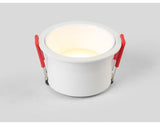 Anti-Glare LED Recessed Downlight 7W 12W Round Recessed Lamp 18W Led Ceiling Spot Light Indoor Background Spotlights AC220V 110V