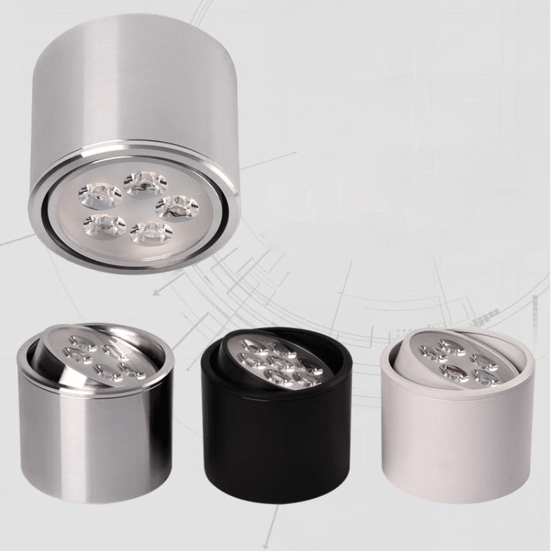 Dimmable led spot 6W 10W 14W 18W 24W downlight High Power LED Ceiling Spot Light Kitchen Bathroom LED Downlights AC85-265V