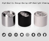 Dimmable led spot 6W 10W 14W 18W 24W downlight High Power LED Ceiling Spot Light Kitchen Bathroom LED Downlights AC85-265V