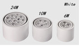 Dimmable led spot 6W 10W 14W 18W 24W downlight High Power LED Ceiling Spot Light Kitchen Bathroom LED Downlights AC85-265V