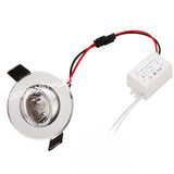 Mini Led Cabinet Lamps Mini led downlight AC85-265V 1PC 1W 3W led Spot light lamp include led driver For Kitchen Wardrobe