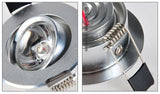 Mini Led Cabinet Lamps Mini led downlight AC85-265V 1PC 1W 3W led Spot light lamp include led driver For Kitchen Wardrobe