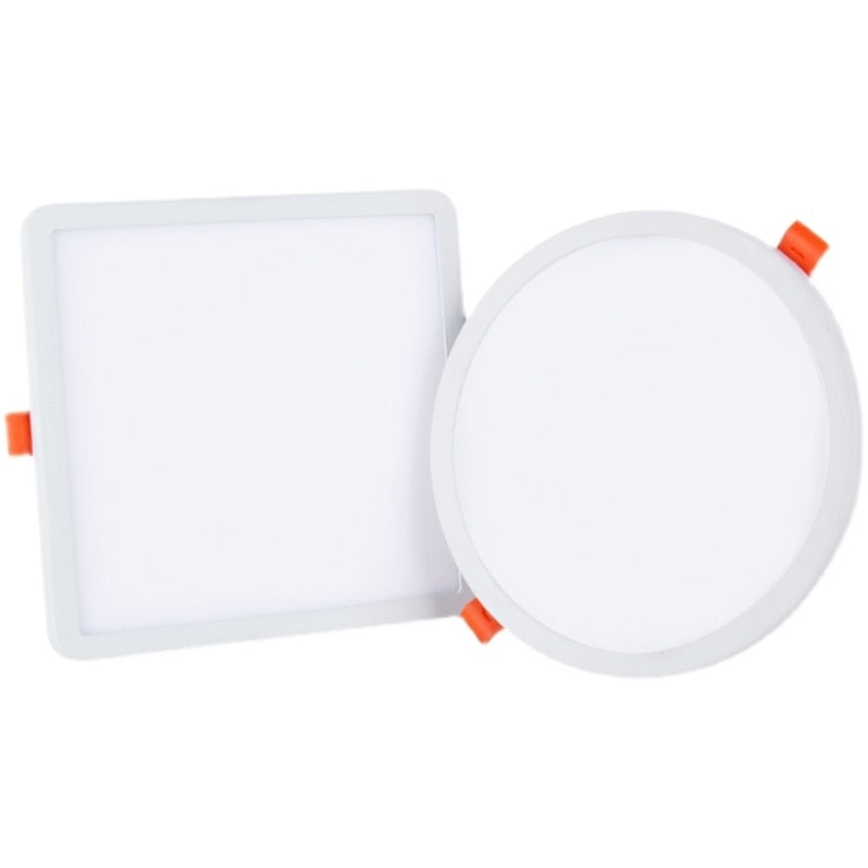 Ultra-Thin Square Panel Freely Adjustable LED 110/220V Downlight Ceiling Light Embedded Living Room Opening Light 6W 8W 15W 20W