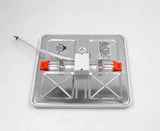 Ultra-Thin Square Panel Freely Adjustable LED 110/220V Downlight Ceiling Light Embedded Living Room Opening Light 6W 8W 15W 20W