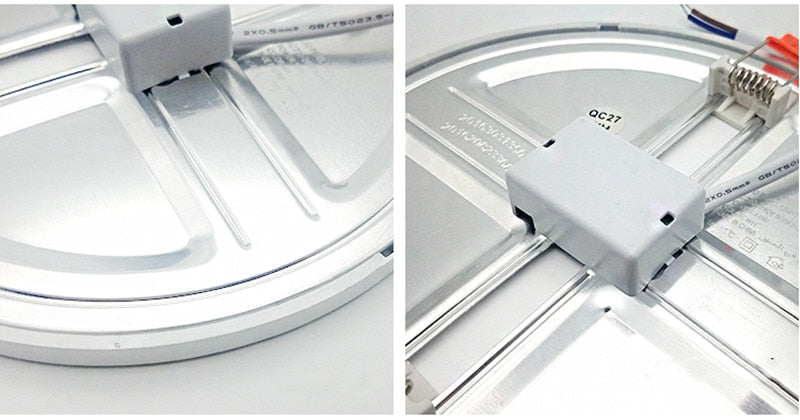 Ultra-Thin Square Panel Freely Adjustable LED 110/220V Downlight Ceiling Light Embedded Living Room Opening Light 6W 8W 15W 20W