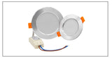 DBF Round Silver LED Recessed Downlight Dimmable 5W 7W 10W 12W SMD 5730 LED Ceiling Bedroom Kitchen Indoor LED Spot Lighting