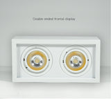 White Black High quality Surface Mounted adjustment LED COB dimmable Downlights ac85-265V 10W 20W LED Ceiling Lamp Spot