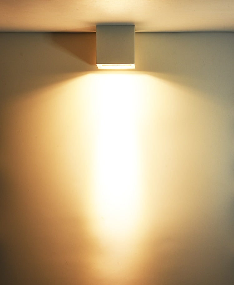 White Black High quality Surface Mounted adjustment LED COB dimmable Downlights ac85-265V 10W 20W LED Ceiling Lamp Spot