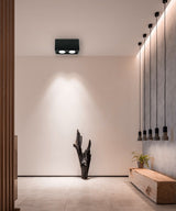 White Black High quality Surface Mounted adjustment LED COB dimmable Downlights ac85-265V 10W 20W LED Ceiling Lamp Spot