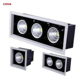 Double Dimmable Led downlight Spot Light 10w 20W 30W ac85-240V ceiling recessed Lights Indoor Lighting