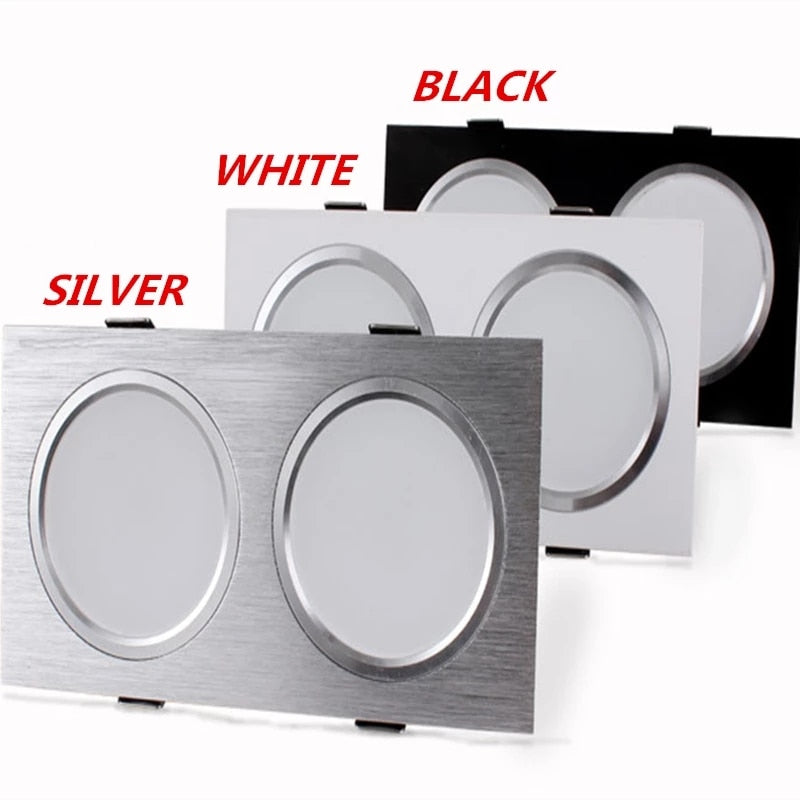 High Quality Dimmable LED Downlight 9W 12W 18W 24W AC85-265V Recessed LED High Power Spot light Ceiling lamp Indoor Lighting