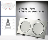 High Quality Dimmable LED Downlight 9W 12W 18W 24W AC85-265V Recessed LED High Power Spot light Ceiling lamp Indoor Lighting