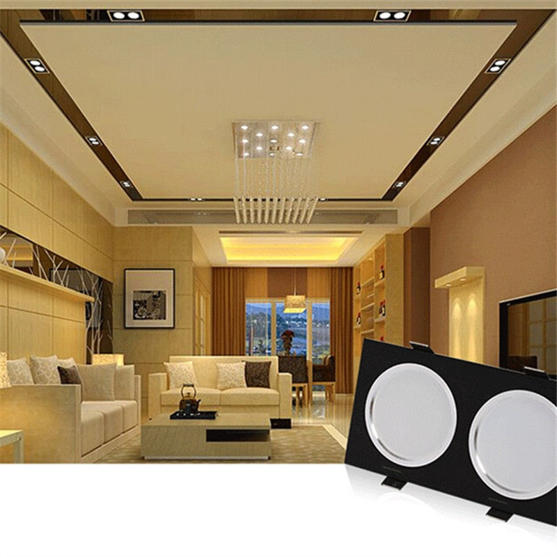 High Quality Dimmable LED Downlight 9W 12W 18W 24W AC85-265V Recessed LED High Power Spot light Ceiling lamp Indoor Lighting
