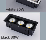 Double Dimmable Led downlight Spot Light 10w 20W 30W ac85-240V ceiling recessed Lights Indoor Lighting