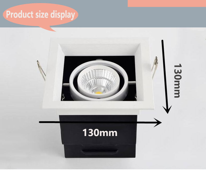 Double Dimmable Led downlight Spot Light 10w 20W 30W ac85-240V ceiling recessed Lights Indoor Lighting